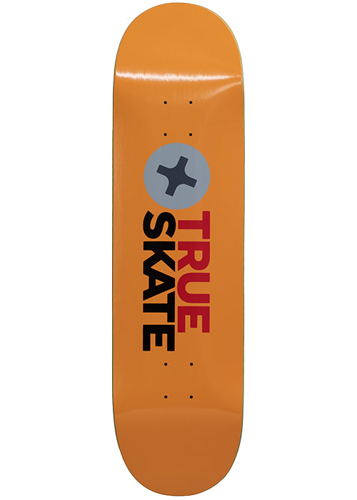 True Skate Skateboard     Orange